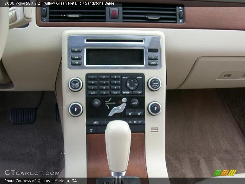 Willow Green Metallic / Sandstone Beige 2008 Volvo S80 3.2