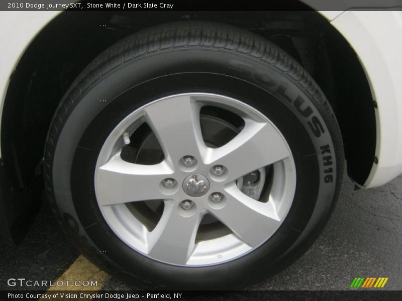 Stone White / Dark Slate Gray 2010 Dodge Journey SXT