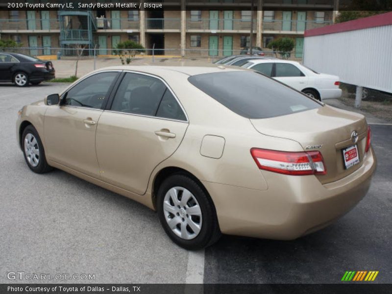 Sandy Beach Metallic / Bisque 2010 Toyota Camry LE