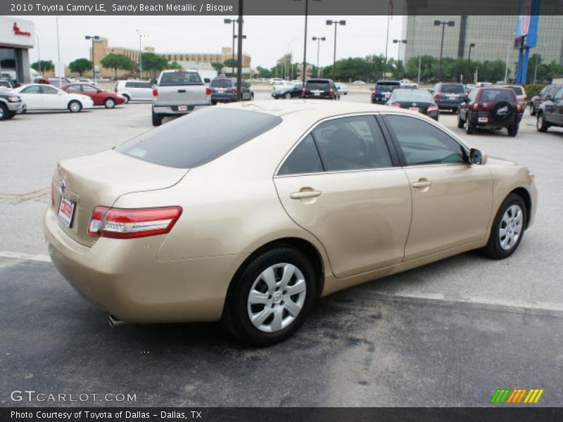 Sandy Beach Metallic / Bisque 2010 Toyota Camry LE