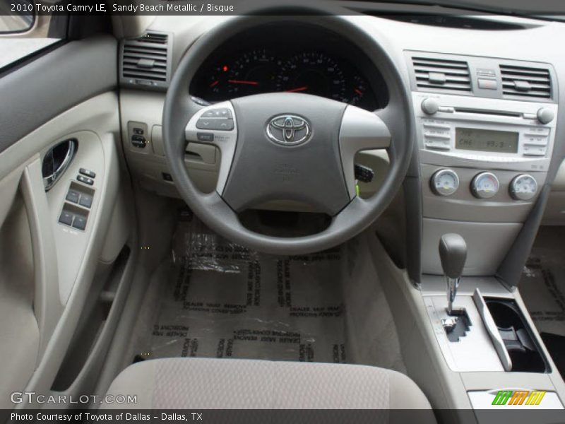 Sandy Beach Metallic / Bisque 2010 Toyota Camry LE