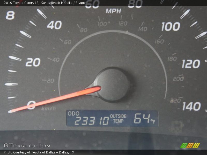 Sandy Beach Metallic / Bisque 2010 Toyota Camry LE