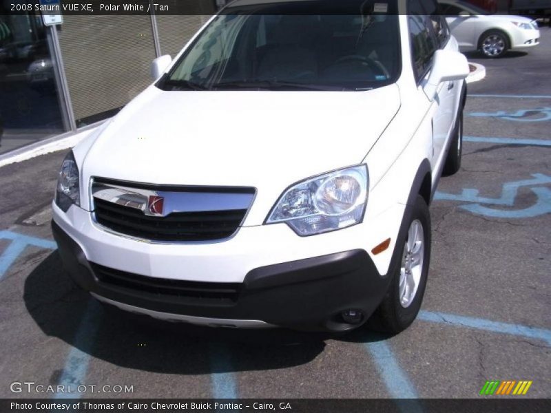 Polar White / Tan 2008 Saturn VUE XE