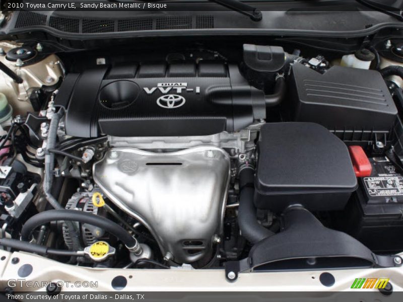  2010 Camry LE Engine - 2.5 Liter DOHC 16-Valve Dual VVT-i 4 Cylinder