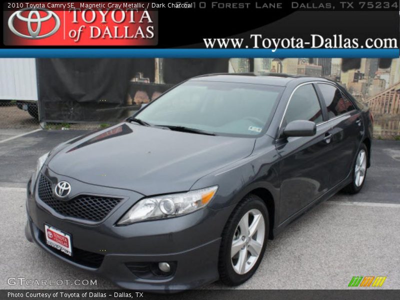Magnetic Gray Metallic / Dark Charcoal 2010 Toyota Camry SE