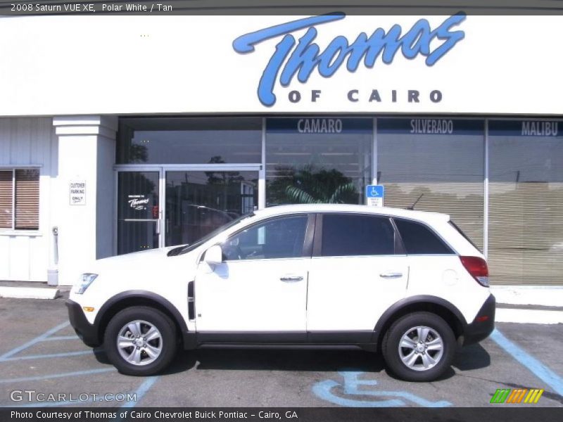 Polar White / Tan 2008 Saturn VUE XE