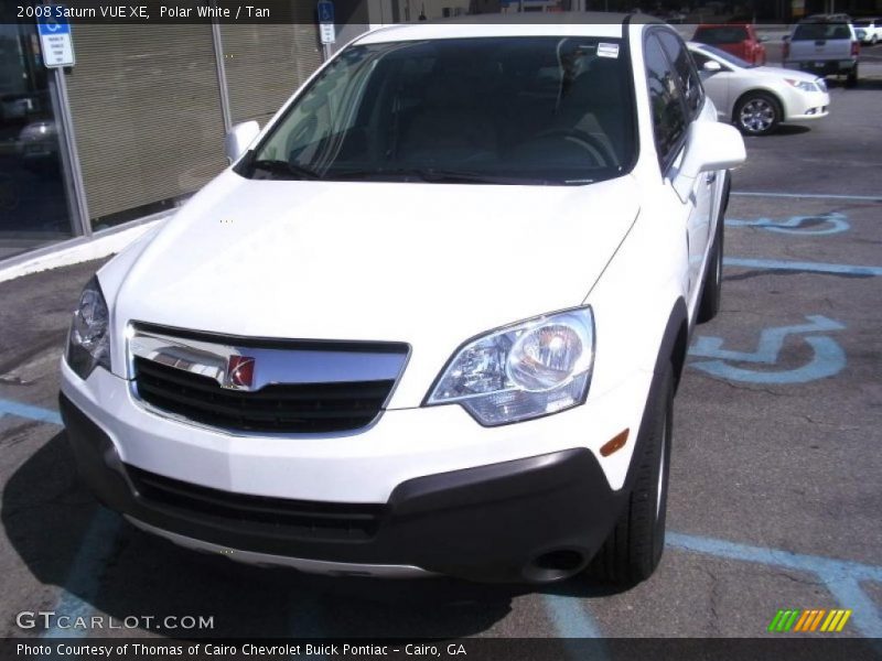 Polar White / Tan 2008 Saturn VUE XE