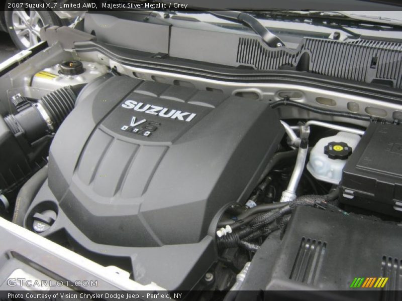 Majestic Silver Metallic / Grey 2007 Suzuki XL7 Limited AWD