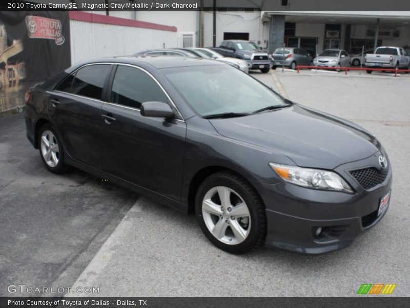 Magnetic Gray Metallic / Dark Charcoal 2010 Toyota Camry SE