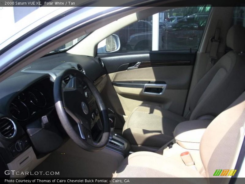 Polar White / Tan 2008 Saturn VUE XE