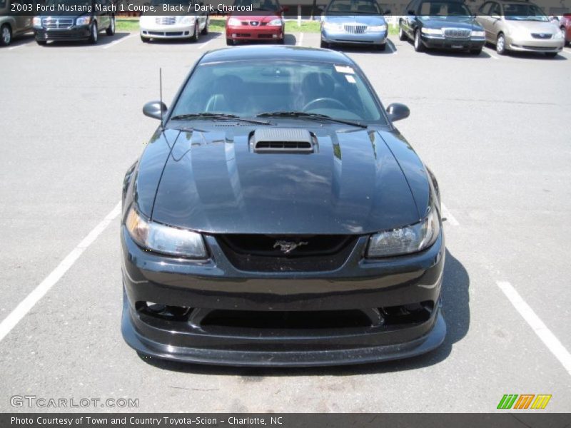 Black / Dark Charcoal 2003 Ford Mustang Mach 1 Coupe