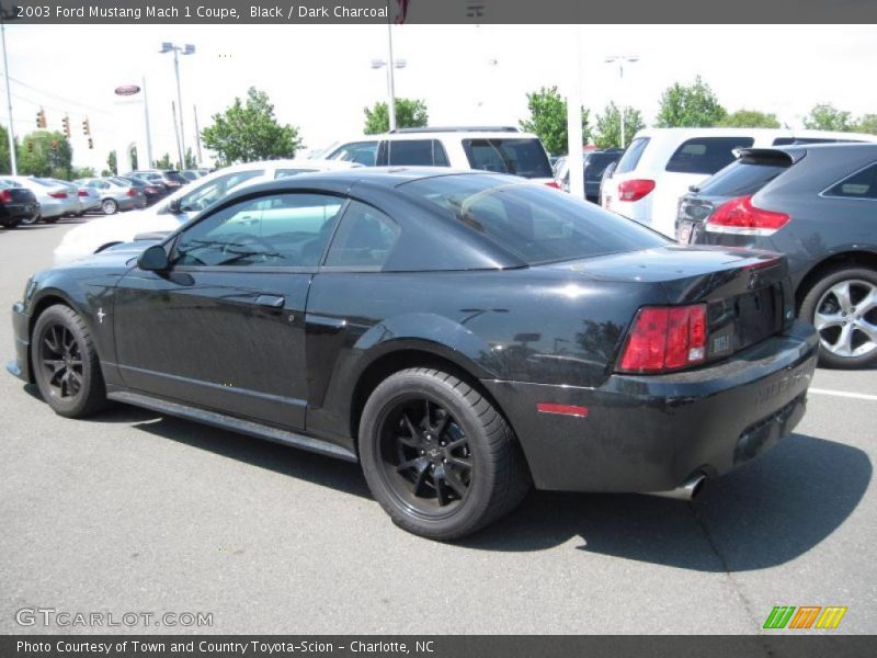 Black / Dark Charcoal 2003 Ford Mustang Mach 1 Coupe