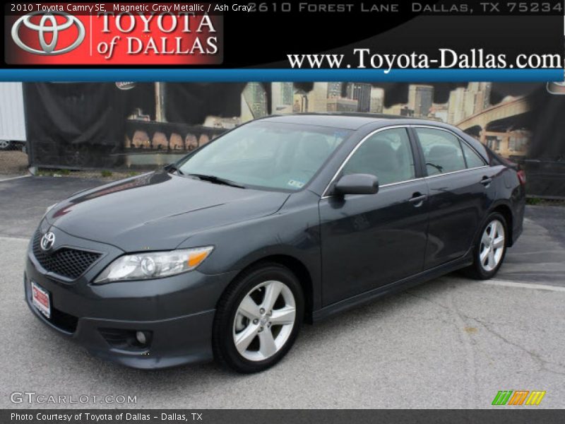 Magnetic Gray Metallic / Ash Gray 2010 Toyota Camry SE