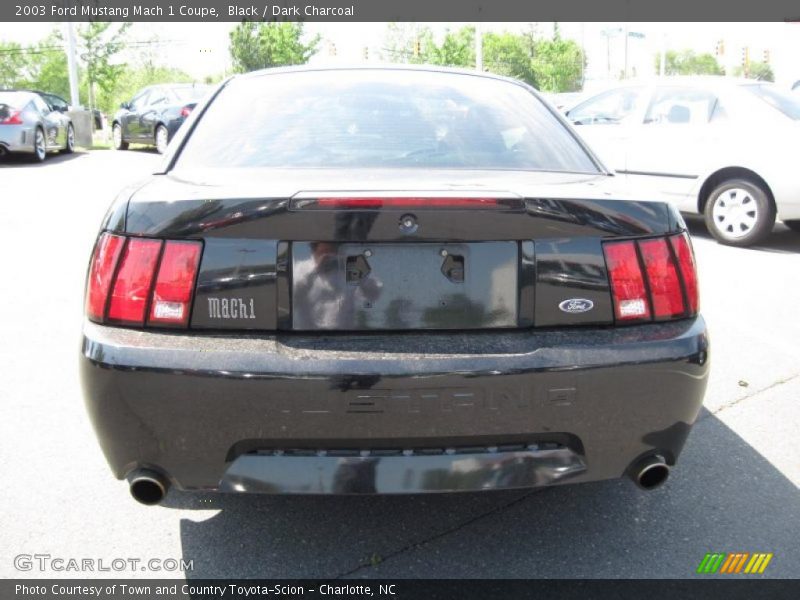 Black / Dark Charcoal 2003 Ford Mustang Mach 1 Coupe