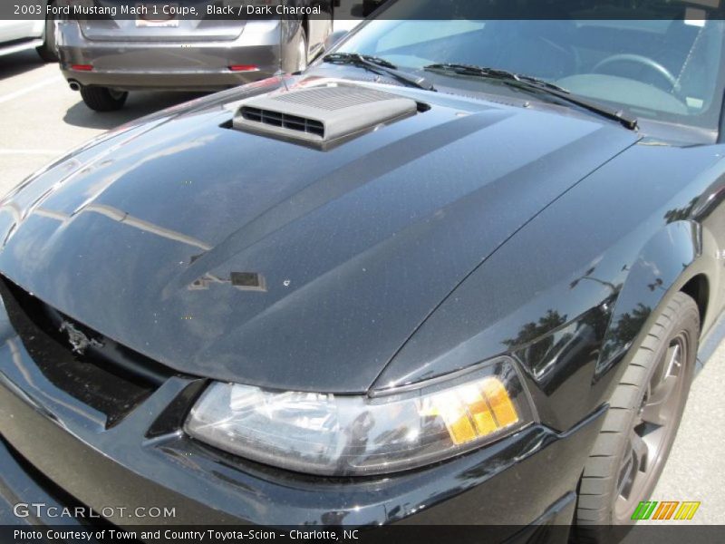 Black / Dark Charcoal 2003 Ford Mustang Mach 1 Coupe