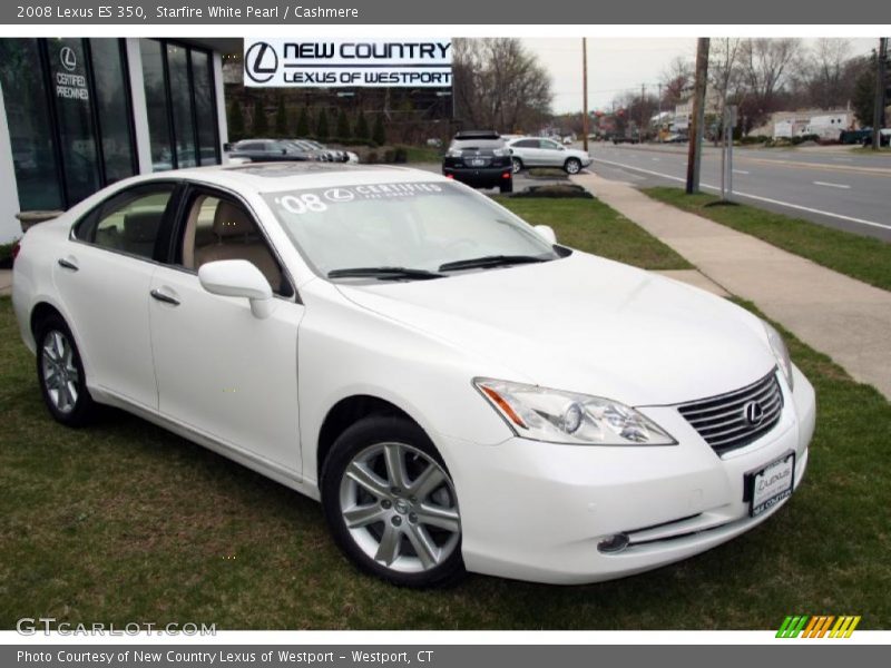 Starfire White Pearl / Cashmere 2008 Lexus ES 350