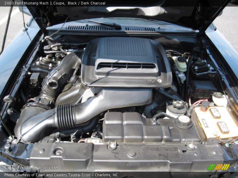 Black / Dark Charcoal 2003 Ford Mustang Mach 1 Coupe