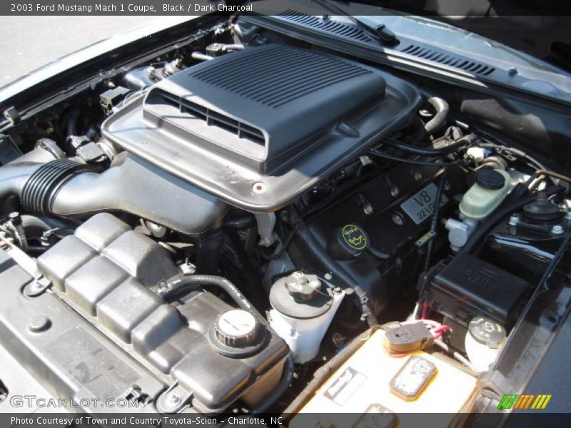 Black / Dark Charcoal 2003 Ford Mustang Mach 1 Coupe