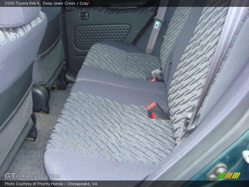 2000 RAV4  Gray Interior