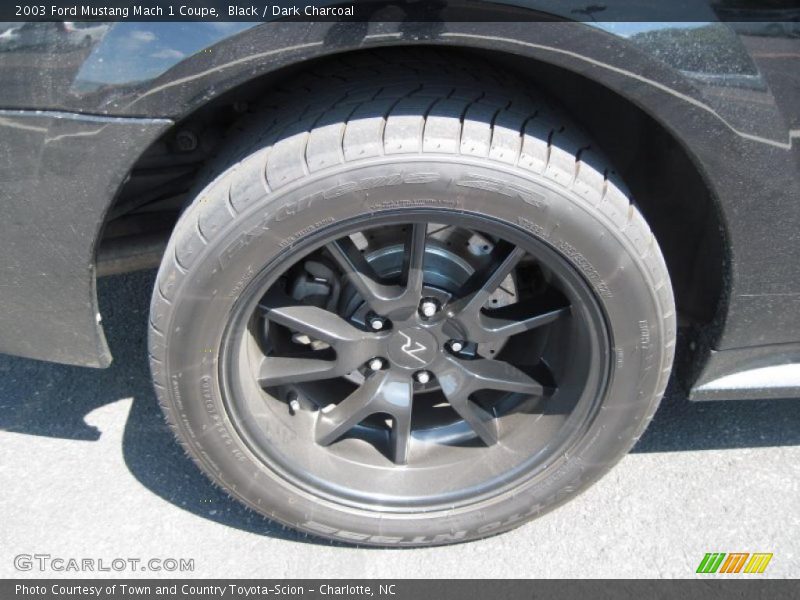 Black / Dark Charcoal 2003 Ford Mustang Mach 1 Coupe