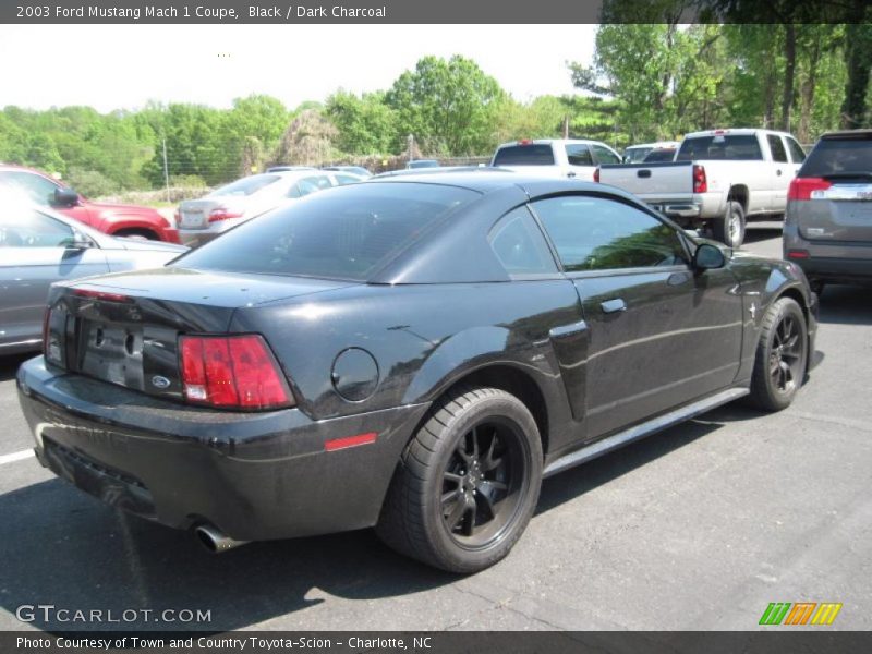 Black / Dark Charcoal 2003 Ford Mustang Mach 1 Coupe