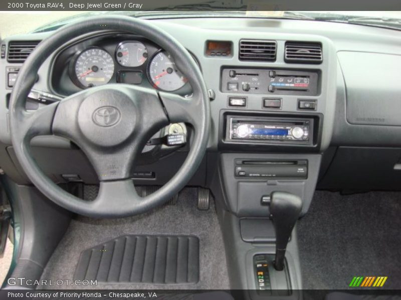 Dashboard of 2000 RAV4 