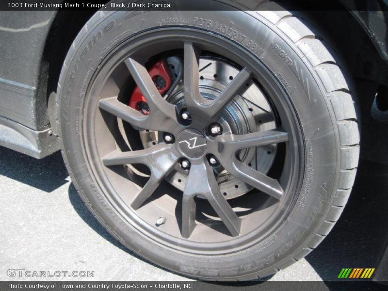 Black / Dark Charcoal 2003 Ford Mustang Mach 1 Coupe