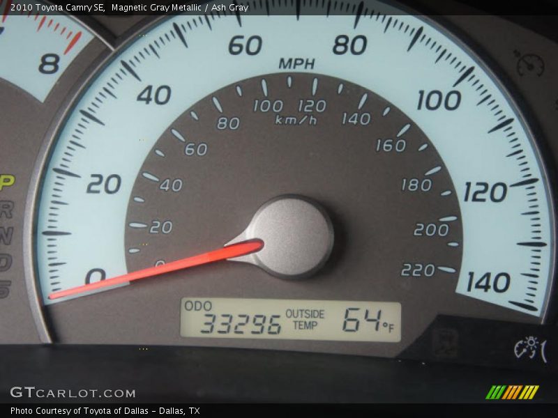 Magnetic Gray Metallic / Ash Gray 2010 Toyota Camry SE
