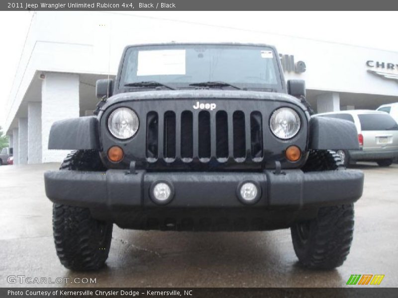Black / Black 2011 Jeep Wrangler Unlimited Rubicon 4x4