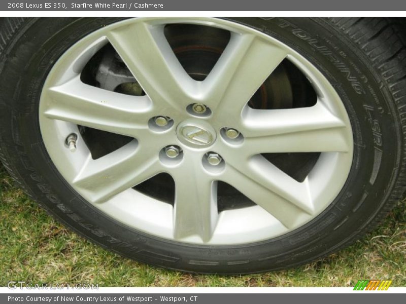 Starfire White Pearl / Cashmere 2008 Lexus ES 350
