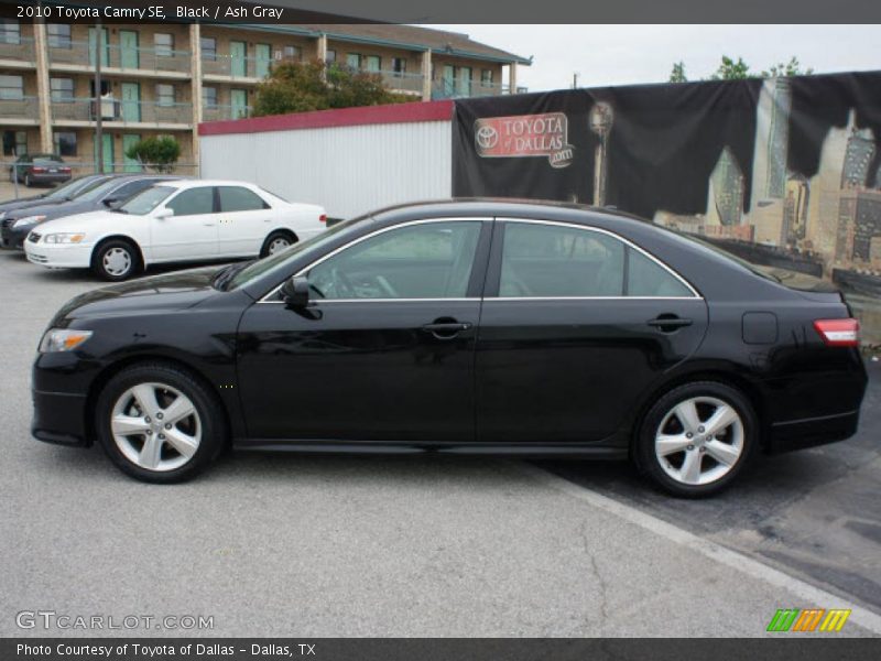 Black / Ash Gray 2010 Toyota Camry SE