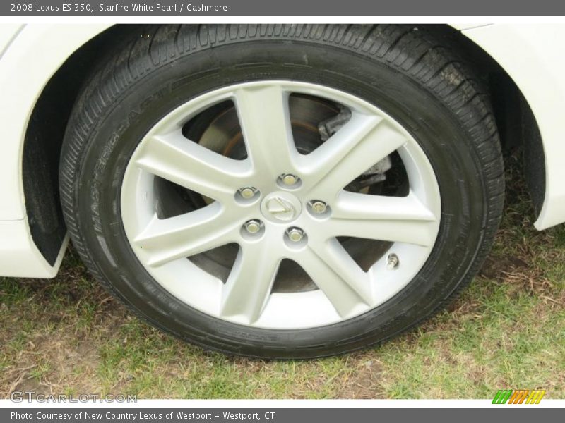 Starfire White Pearl / Cashmere 2008 Lexus ES 350
