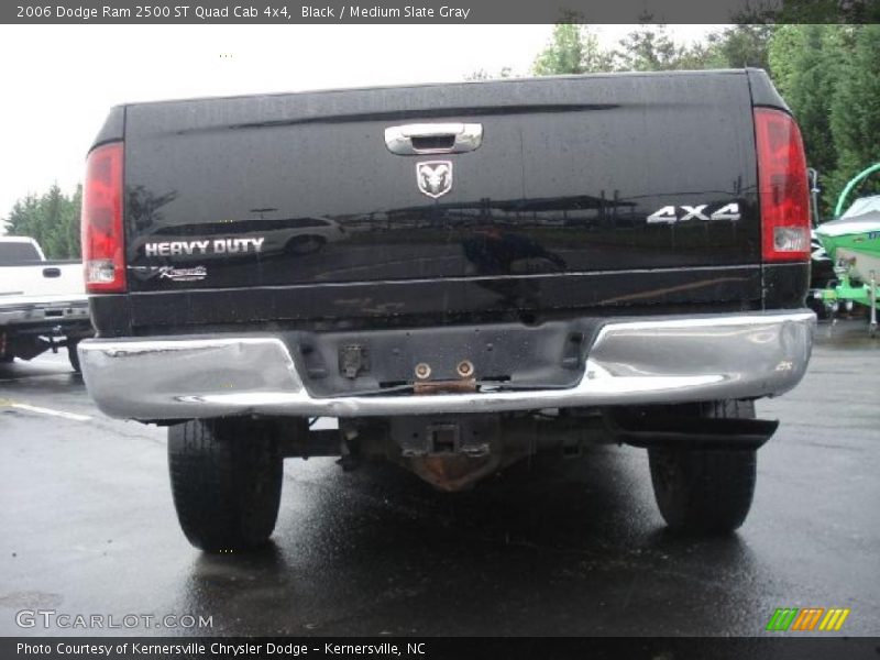 Black / Medium Slate Gray 2006 Dodge Ram 2500 ST Quad Cab 4x4