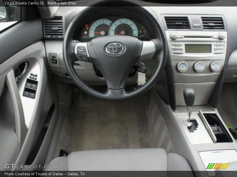 Black / Ash Gray 2010 Toyota Camry SE