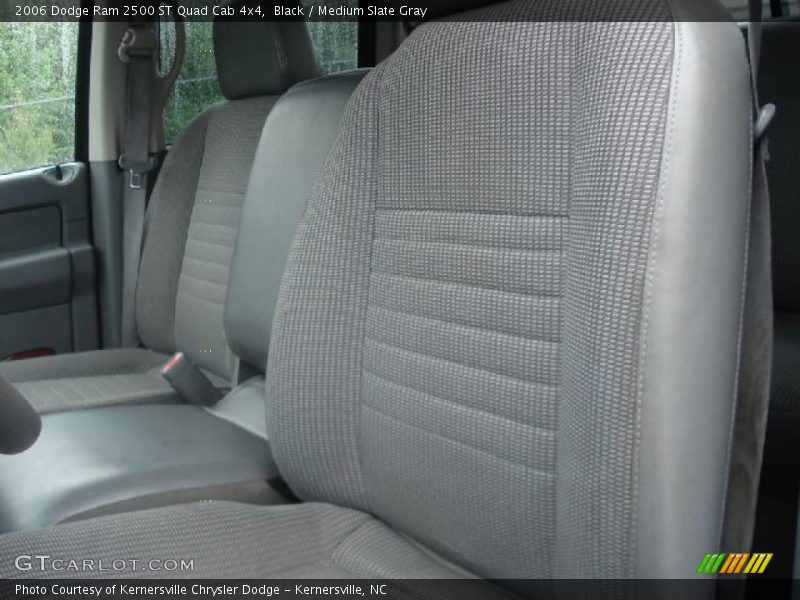 Black / Medium Slate Gray 2006 Dodge Ram 2500 ST Quad Cab 4x4