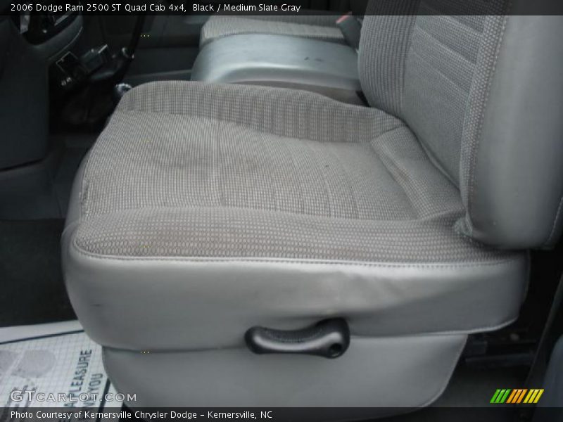 Black / Medium Slate Gray 2006 Dodge Ram 2500 ST Quad Cab 4x4