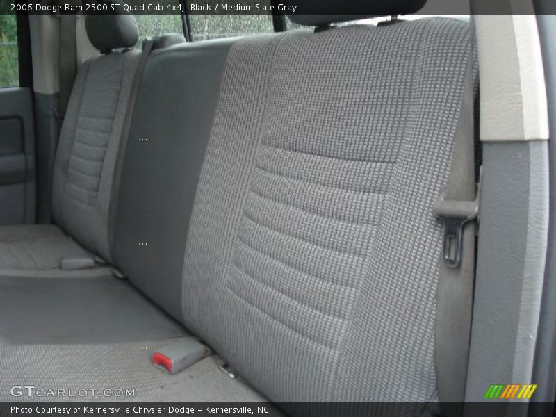 Black / Medium Slate Gray 2006 Dodge Ram 2500 ST Quad Cab 4x4