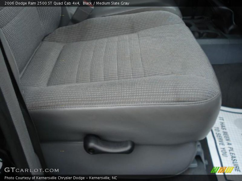 Black / Medium Slate Gray 2006 Dodge Ram 2500 ST Quad Cab 4x4