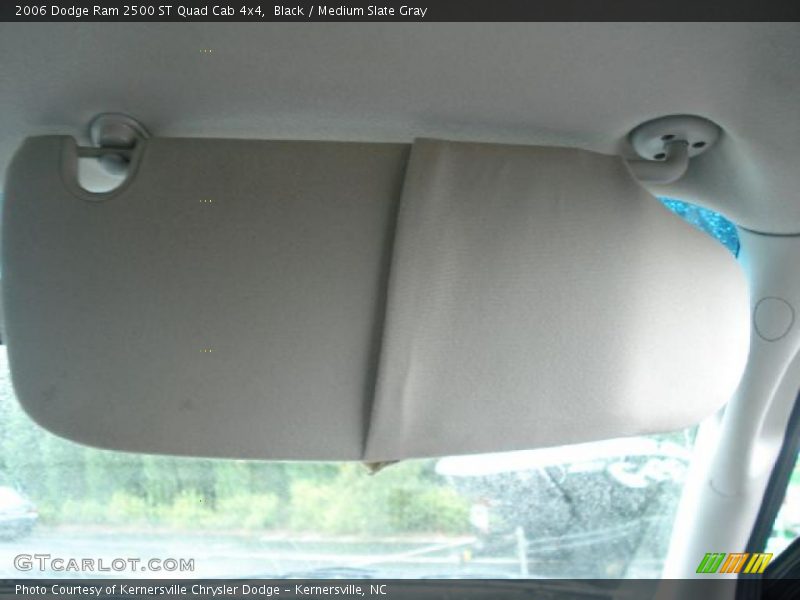 Black / Medium Slate Gray 2006 Dodge Ram 2500 ST Quad Cab 4x4