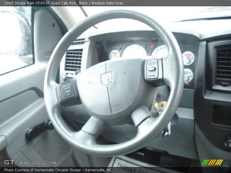 Black / Medium Slate Gray 2006 Dodge Ram 2500 ST Quad Cab 4x4