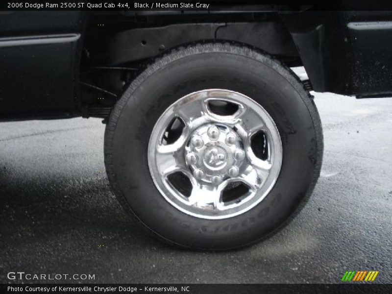 Black / Medium Slate Gray 2006 Dodge Ram 2500 ST Quad Cab 4x4