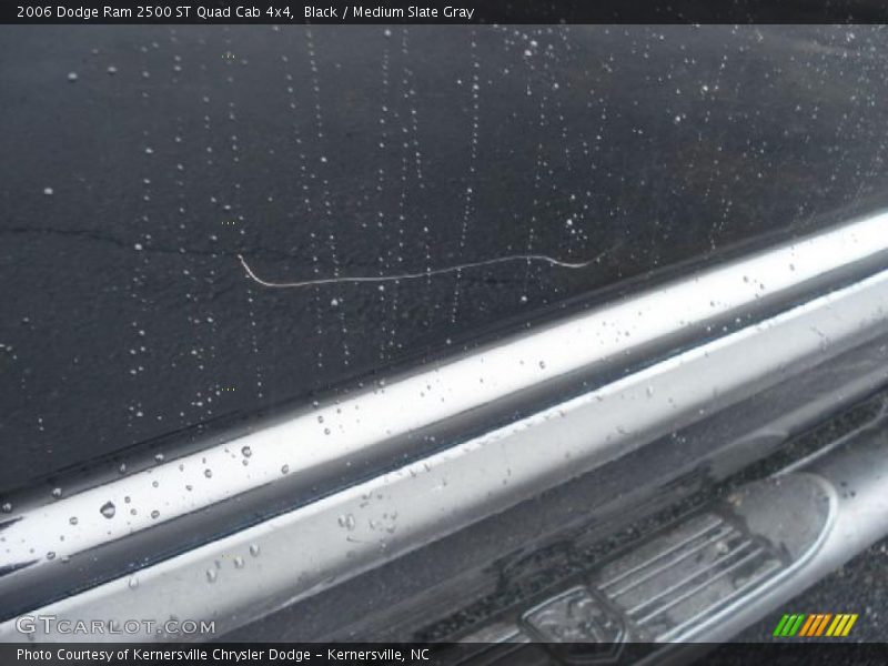 Black / Medium Slate Gray 2006 Dodge Ram 2500 ST Quad Cab 4x4