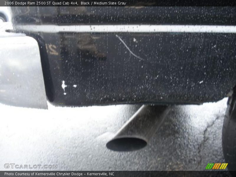 Black / Medium Slate Gray 2006 Dodge Ram 2500 ST Quad Cab 4x4