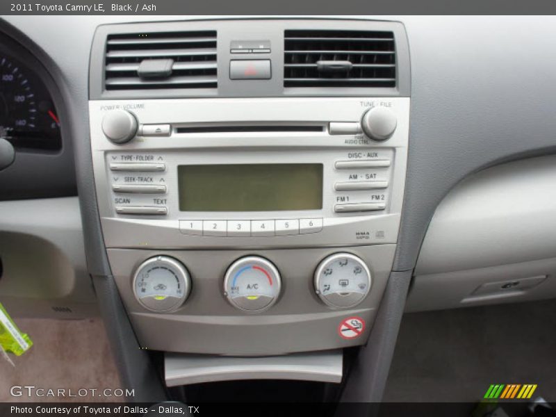 Black / Ash 2011 Toyota Camry LE