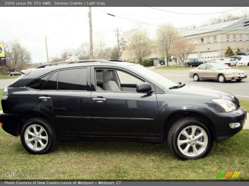 Smokey Granite / Light Gray 2009 Lexus RX 350 AWD