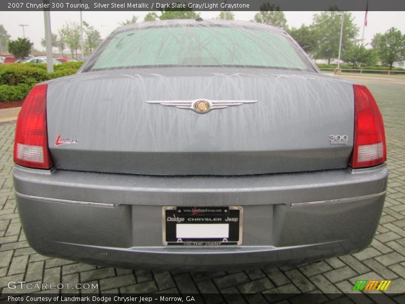 Silver Steel Metallic / Dark Slate Gray/Light Graystone 2007 Chrysler 300 Touring