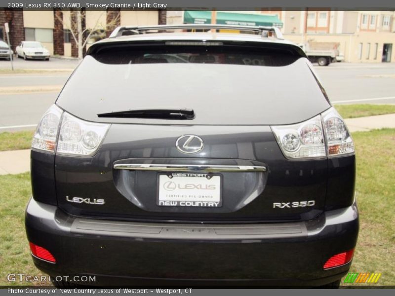 Smokey Granite / Light Gray 2009 Lexus RX 350 AWD