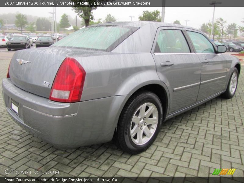 Silver Steel Metallic / Dark Slate Gray/Light Graystone 2007 Chrysler 300 Touring