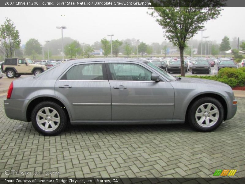 Silver Steel Metallic / Dark Slate Gray/Light Graystone 2007 Chrysler 300 Touring