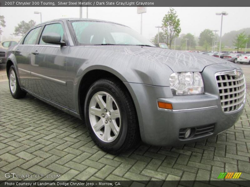 Silver Steel Metallic / Dark Slate Gray/Light Graystone 2007 Chrysler 300 Touring